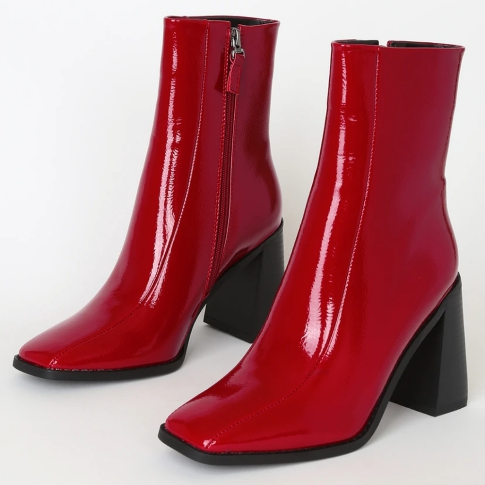 RAID Kiara Red Boots